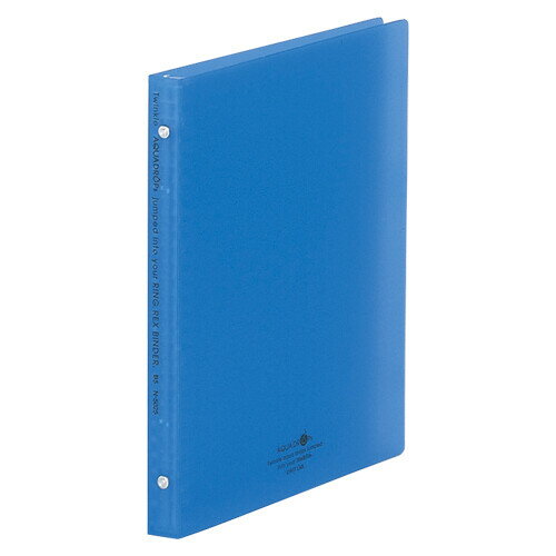リヒトラブ RINGREX バインダー 青 N-5025-8 - メール便不可