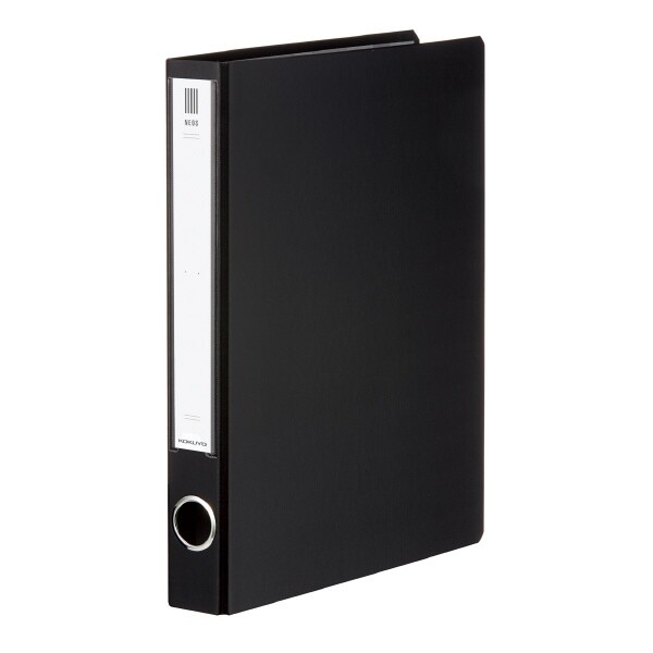 チューブファイル NEOS A4縦 30mm とじ穴2 ブラック フィンガーホール付き 300枚収容可能 コクヨ - メール便不可のサムネイル