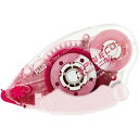 プラス テープのり スピンエコハニカム 8.4mm×16m ピンク 37-561 - メール便対象