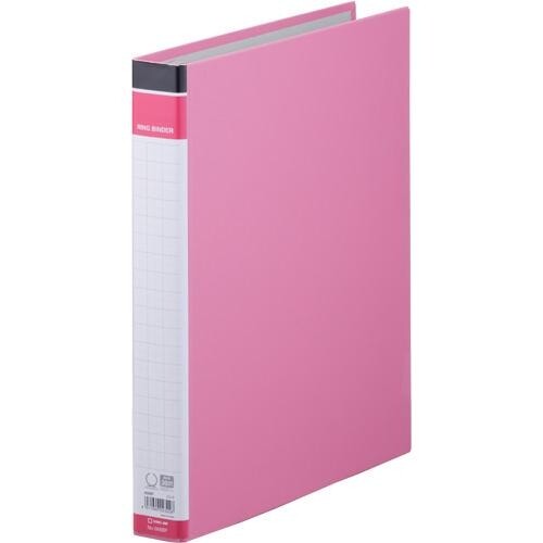 キングジム リングバインダー 668BF ピンク 668BFヒン - メール便不可