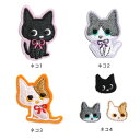 パイオニア NEKO WAPPEN シリーズ ネコ ... ワッペン アップリケ 猫 - メール便対象