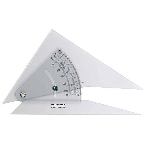 ステッドラー 勾配三角定規 20cm 製図 設計