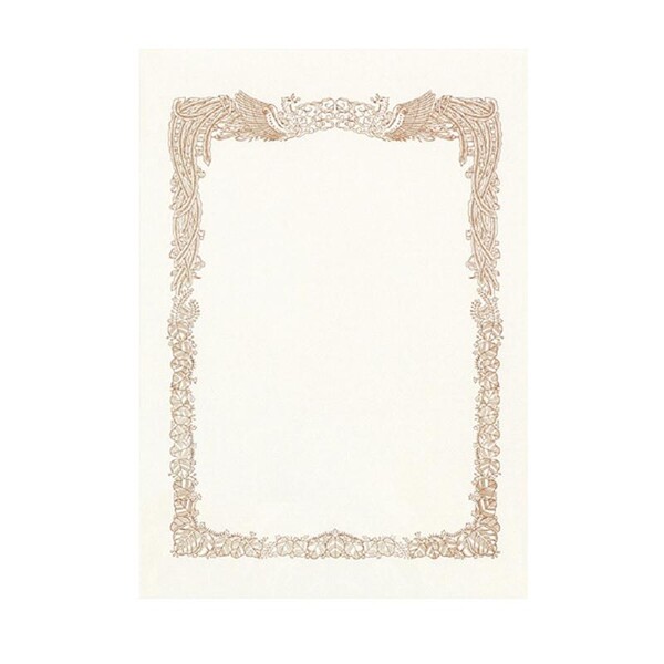 コクヨ 賞状用紙「OA対応」A4 横書き用 10枚 [カ-SJ214] - メール便対象