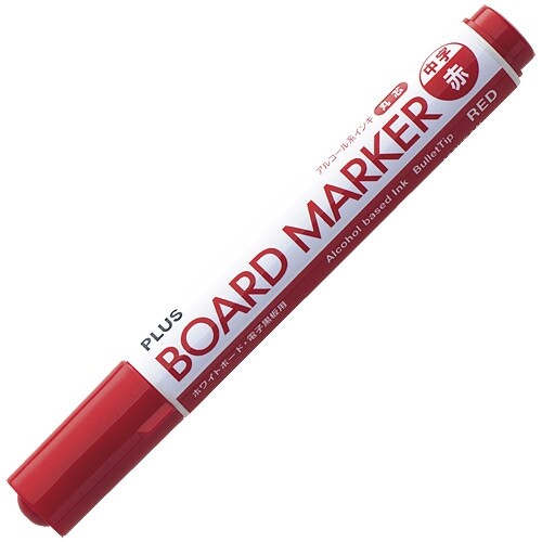 プラス ボードマーカー MARKER-RD レッド - メール便対象