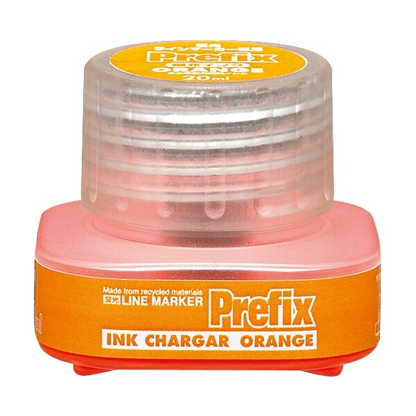 コクヨ プリフィクス補充インク オレンジ - メール便不可