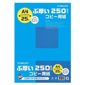 キョクトウ・アソシエイツ ぶ厚い250gsmコピー用紙A4 PPC250A4 - メール便不可