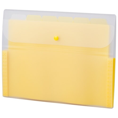 セキセイ アクティフドキュメントホルダーA4 黄 - メール便不可