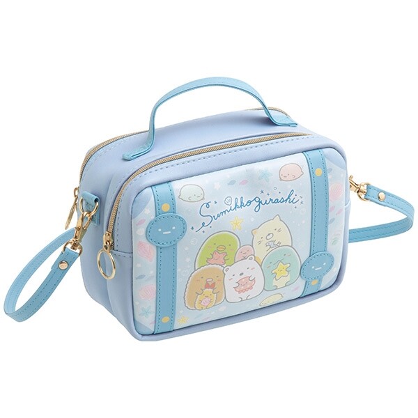 すみっコぐらし すみコレミニバッグ ショルダー紐付すみっコぐらし てのりぬいぐるみとお出かけ - メール便不可