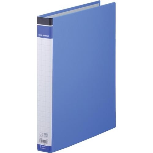 キングジム リングバインダー 668BF 青 668BFアオ - メール便不可