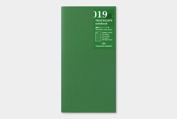 【メール便対象】【TRAVELER'S notebook】トラベラーズノート リフィル レギュラーサイズ 019 週間フリー+メモ