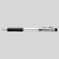 ぺんてる ドットイーボール0.5 A軸 黒 BK125-A クロ - メール便対象