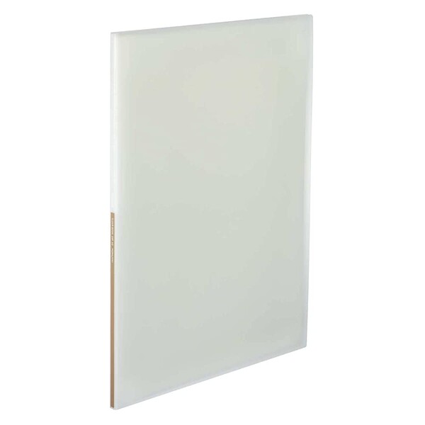 コクヨ クリヤーブック Glassele グラッセル 固定式 A2 20枚 オフホワイト 半透明 ファイル ポスター 新聞 - メール便不可のサムネイル