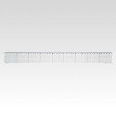 クラウン 方眼直定規 再生ペット製 CR-HR45R - メール便不可