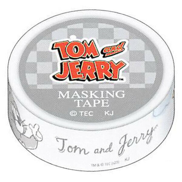 トムとジェリー マスキングテープ そらいろサイクリング 15mm幅 10m巻 和紙 デコレーション 手紙 手帳 カミオジャパン - メール便対象