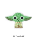 スター・ウォーズ ワッペン ヨーダ 2.8×4.9cm アイロン接着 シール両用 入園 入学 目印 パイオニア - メール便対象