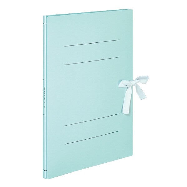 コクヨ ガバットファイル(活用タイプ・紙製)紐付A4縦 青 - メール便不可