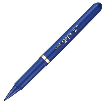 三菱鉛筆 サインペン リブ 青 MYT7.33 - メール便対象