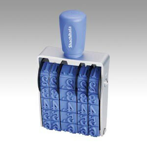 シャチハタ 欧文日付 初号 明朝体 NFD-0M