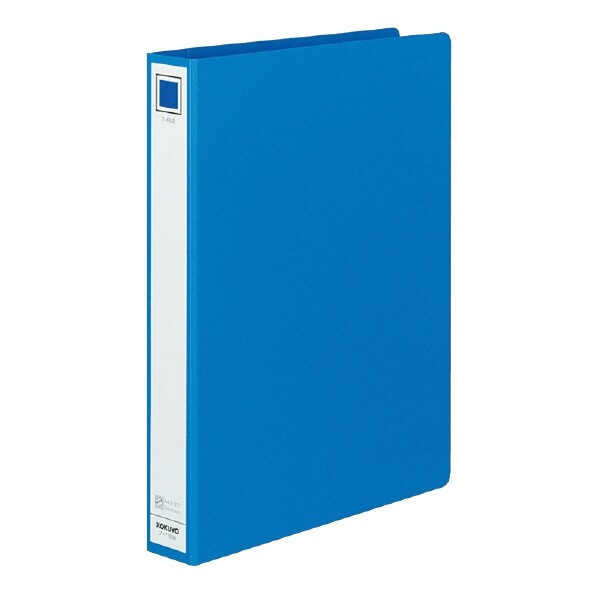 コクヨ Tファイル色厚板紙 A4縦 30mmとじ 2穴 青 - メール便不可
