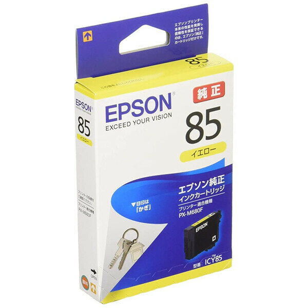 EPSON エプソン 純正 インクカートリッジ イエロー ICY85 かぎ 顔料 プリンター PX- ...