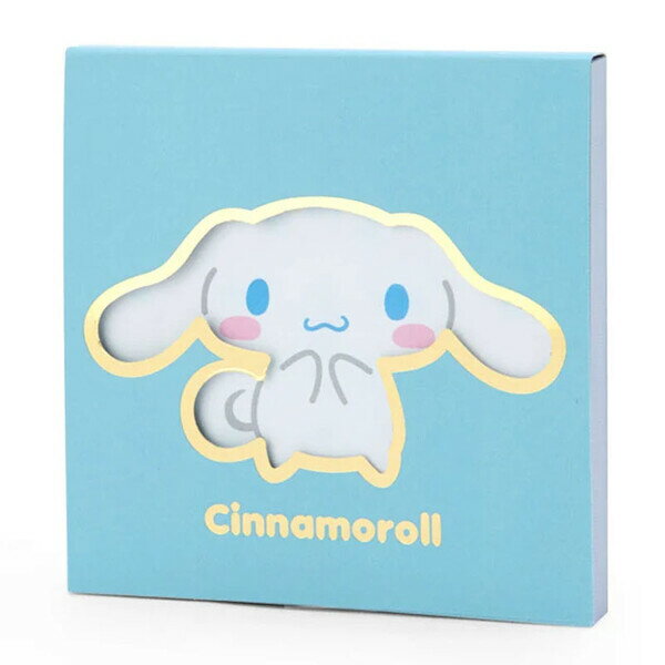 シナモロール スクエアメモ 8×8cm 3柄×各28枚 窓あき表紙 メッセージ 人気 キャラクター かわいい 日本製 サンリオ - メール便対象