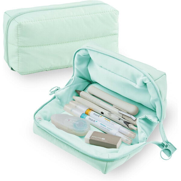 コクヨ ペンケース モココ ミントグリーン ペディンタイプ - メール便不可