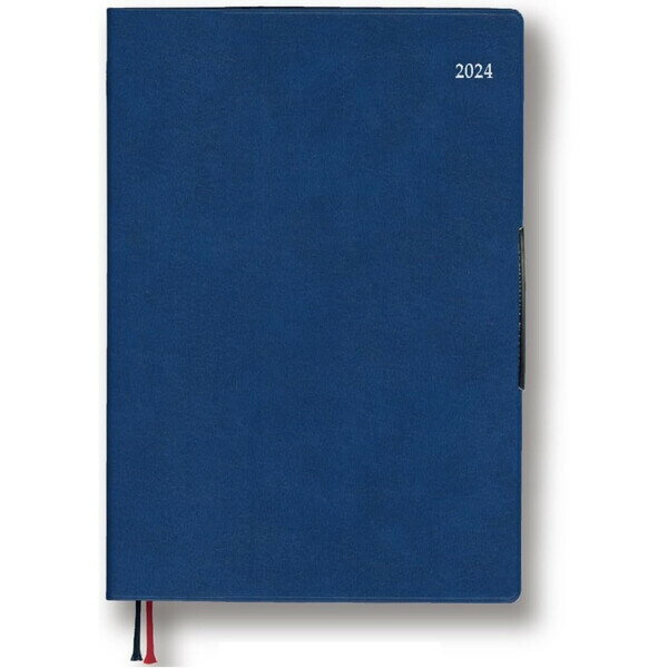 ダイゴー 手帳 2024年3月始まり アポイント ウィークリー A5 ブルー E8842