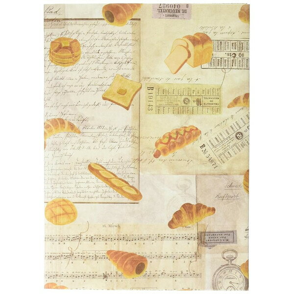 ブックカバー フリーサイズ パン 文庫/新書/単行本/A5 しおり付 不織布 耐水 本 小説 手帳 かわいい 日本製 アーティミス