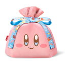 星のカービィ ラッピング×エコバッグ S にっこり 約8L 2Way ギフト袋 リボン付 ショルダーバッグ かわいい 任天堂