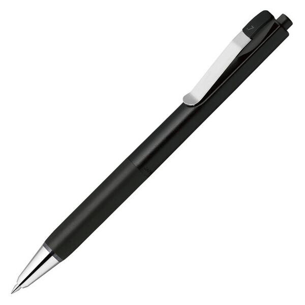 商品名油性ボールペン bLen U ブレンユー 0.7mm 黒インク バインダークリップ ブレない メモ 外出先 電話 接客 ゼブラ説明ストレスフリーな書き心地、ブレないボールペン「bLen (ブレン)」シリーズ。筆記シーンに多い“サッと書き”にこだわった「ブレン U(ユー)」が登場!筆記振動を防ぐ「ブレンシステム」と、新しく開発したS油性インクを搭載し、不安定な場所でも濃く書けて使いやすく(※2)大事なことをサッと書く時におすすめです。“筆記振動”を制御する「ブレンシステム」筆記時の振動を制御するため、「ブレンシステム」機構を採用。・ノイズフリー設計　各パーツの隙間をなくして、ペン内部のブレを防ぎます。・低重心　金属製の先端で重心を下げ、筆記のブレを防ぎます。・ダイレクトタッチ　先端に中芯をホールドするインナーパーツを搭載し、ペン先のブレを防ぎます。軽い力で濃い 「S油性インク」を搭載(※1)新たに開発したインク「S油性インク」を搭載しています。・摩擦係数が下がったことで、軽い力で筆記が可能です。・インクが濃くなったことで、書いた線をすばやく認識できるので筆記の操作性が向上します。ユーザビリティを追求した「機能性」×「シームレス」なデザイン樹脂素材と金属素材が一体になった新設計のクリップを採用しました。スプリングを搭載した可動式バインダークリップで厚みのあるものにもはさめます。つまむ部分は樹脂素材で指をかけやすく、はさむ部分は金属板なので丈夫で折れにくくて樹脂製よりも薄いので、かさばらずに携帯しやすくなっています。またペンの先端部分はスリムにし、書いた文字が見やすくなっています。これらの機能を搭載し、シンプルでミニマルなブレンらしいシームレスなデザインに仕上げました。※1　類似仕様の当社従来品との比較※2　不安定・低筆圧条件での同一ボール径当社従来品との比較【サイズ】最大軸径15.75×140.8mm【重　量】11.1g【インク】黒、S油性インク【軸　色】黒【ボール径】0.7mm【替　芯】SY-0.7芯品番BA87-BKカテゴリー商品のジャンルで探す&nbsp;>&nbsp;文房具・ステーショナリー&nbsp;>&nbsp;筆記具・筆記関連用品&nbsp;>&nbsp;ボールペン&nbsp;>&nbsp;油性ボールペン＼油性ボールペン 一覧はこちら／当店では かわいい おしゃれな 文房具を中心にセレクト☆彡 人気のキャラクターグッズも豊富! 文具・雑貨・おもちゃ・鞄・スポーツ用品の総合バラエティショップです。ポスト投函するメール便対応や送料無料の商品も多数!この商品の基準数は1個につき 4 です。※ご注文を確定される前にメール便で配送できる個数をご確認ください。基準数オーバーの場合には、配送形式の変更をお願いするメールをお送りしています。変更が完了してから改めて在庫確保しますので、欠品になったり、完売などの理由によりキャンセルさせていただく場合があります。※メール便は、配達の日時指定に対応しておりません。