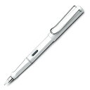 LAMY ラミー サファリ ホワイト 万年筆 F - メール便 送料無料