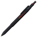 ロットリング 600 3in1 マルチペン ブラック 油性ボールペン 黒 赤 メカニカルペンシル 0.5mm - メール便 ...
