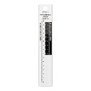 ミドリ 定規 15cm 透明A 42293006 目盛が見やすい - メール便対象