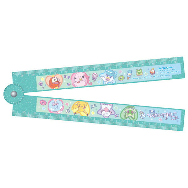 ポケットモンスター ファンシータイム おりたたみ定規 15cm/30cm 分度器機能付 2026年モデル 卒園 入学 進級 お祝い - メール便対象
