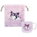 クロミ プラコップ&巾着セット ときめきワールド 袋 歯磨き 通園グッズ 入園 人気 かわいい ティーズファクトリー - メール便不可