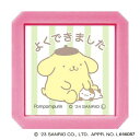 サンリオキャラクターズ 浸透印 SQ ポムポムプリン よくできました 緑 油性 スタンプ ご褒美 宿題 習い事 かわいい こどものかお - メール便不可