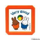 ミッフィー Miffy スタンプ 浸透印 Very Good レッド 油性 補充タイプ ディック ブルーナ 学校 オフィス こどものかお - メール便不可