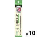 ゼブラ ZEBRA バイオチューブ JF-0.5芯 赤 1本入 10点セット - メール便対象