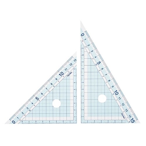 レイメイ藤井 先生おすすめ定規 三角定規 大 小学生の算数に - メール便対象