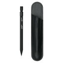 シャープペン Solid Write ソリッドライト 牛革ペンシースセット 0.5mm ブラック 金属軸 シンプル 大人 ラコニック