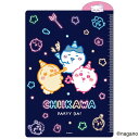 ちいかわ B6サイズ手帳用 下敷き ハチワレ うさぎ 定規 目盛り付 書き心地サポート かわいい アートプリントジャパン - メール便対象