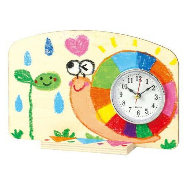 おえかき時計 ビッグ 11918 工作 - メール便対象