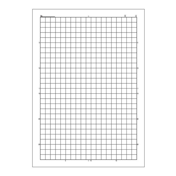 アピカ スクールライン 8ミリ方眼 紫 LS8-1 - メール便対象