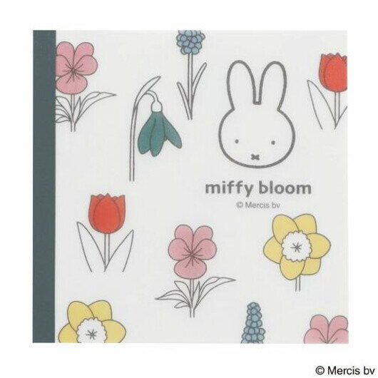 商品名miffy ミッフィー スクエアメモ 春シリーズ bloom ブルーム A柄 ホワイト 花 北欧 ブルーナ かわいい 日本製 クツワ説明人気「miffy (ミッフィー)」の春が待ち遠しくなる「bloom (ブルーム)」シリーズ♪ミッフィーがさまざまな花に囲まれる、かわいらしいデザイン。ちょっとしたメモやメッセージに便利な「スクエアメモ」です。裏面がほんのり透けます。【サイズ】約W95×H95×D8mm【材　質】紙【生産国】日本品番MF989Aカテゴリー商品のジャンルで探す&nbsp;>&nbsp;文房具・ステーショナリー&nbsp;>&nbsp;ノート・紙製品&nbsp;>&nbsp;ノート・メモ帳&nbsp;>&nbsp;メモ帳＼メモ帳 一覧はこちら／当店では かわいい おしゃれな 文房具を中心にセレクト☆彡 人気のキャラクターグッズも豊富! 文具・雑貨・おもちゃ・鞄・スポーツ用品の総合バラエティショップです。ポスト投函するメール便対応や送料無料の商品も多数!この商品の基準数は1個につき 12 です。※ご注文を確定される前にメール便で配送できる個数をご確認ください。基準数オーバーの場合には、配送形式の変更をお願いするメールをお送りしています。変更が完了してから改めて在庫確保しますので、欠品になったり、完売などの理由によりキャンセルさせていただく場合があります。※メール便は、配達の日時指定に対応しておりません。