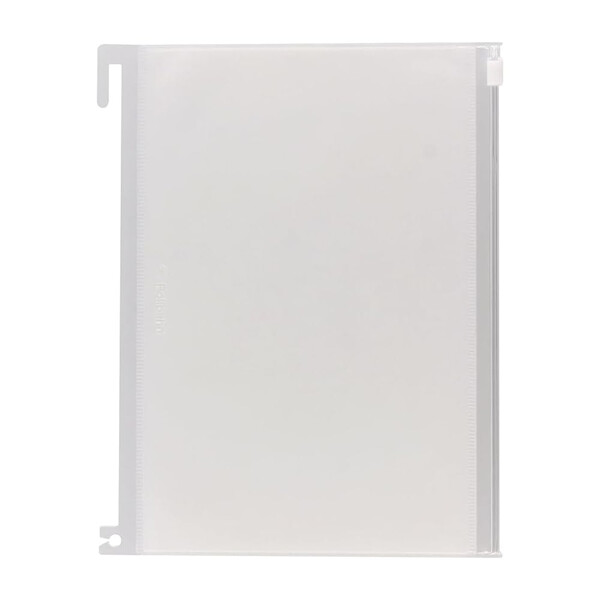 デルフォニックス ロルバーンポケット付メモ A5用 スライダーケース クリア - メール便対象