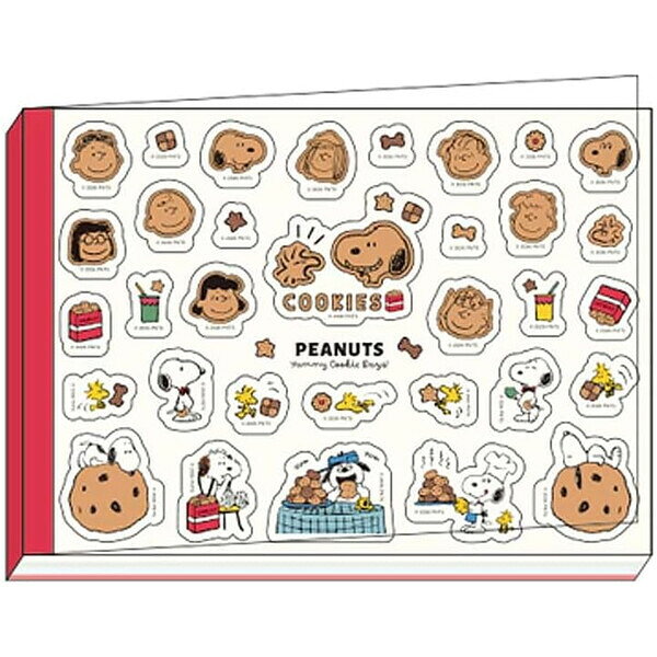 商品名スヌーピー メモパッド シール付 アイボリー 4柄 64枚入 Yummy Cookie Days! クッキー PEANUTS かわいい 日本製 スクエア説明人気「PEANUTS (ピーナッツ)」スヌーピー×クッキーが楽しい「Yummy Cookie Days! (ヤミー クッキー デイズ)」デザインシリーズ♪シールが表紙になっている「メモパッド」です。コンパクトサイズで使いやすい。ウラのメッセージを記入する面にもスヌーピーのイラスト入。【サイズ】約W148×H105mm【材　質】紙【内　容】4柄×各16枚 (計64枚)、シール付【生産国】日本品番PS26-7カテゴリー商品のジャンルで探す&nbsp;>&nbsp;文房具・ステーショナリー&nbsp;>&nbsp;ノート・紙製品&nbsp;>&nbsp;ノート・メモ帳&nbsp;>&nbsp;メモ帳＼メモ帳 一覧はこちら／当店では かわいい おしゃれな 文房具を中心にセレクト☆彡 人気のキャラクターグッズも豊富! 文具・雑貨・おもちゃ・鞄・スポーツ用品の総合バラエティショップです。ポスト投函するメール便対応や送料無料の商品も多数!この商品の基準数は1個につき 12 です。※ご注文を確定される前にメール便で配送できる個数をご確認ください。基準数オーバーの場合には、配送形式の変更をお願いするメールをお送りしています。変更が完了してから改めて在庫確保しますので、欠品になったり、完売などの理由によりキャンセルさせていただく場合があります。※メール便は、配達の日時指定に対応しておりません。