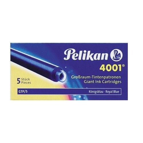 Pelikan ペリカン インクカートリッジ GTP/5 ロイヤルブルー - メール便対象