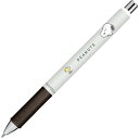スヌーピー エナージェルボールペン 0.5mm ゲルインキ 黒 ノック式 速乾 高発色 シンプル 大人かわいい クラックス - メール便対象
