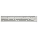 15cm定規 THIS INDUSTRIAL Etching Ruler エッチング ルーラー ホリゾンタル ステンレス製 高級感 プレゼント 日本製 ラダイト