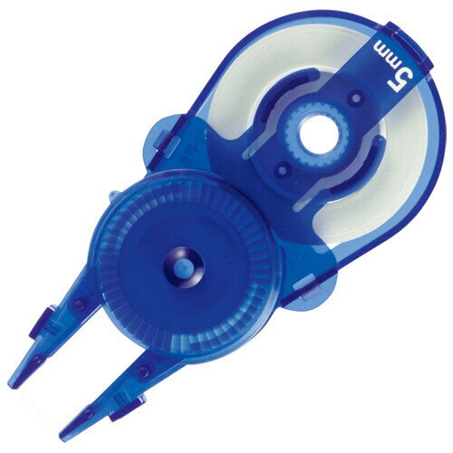 プラス ホワイパースライド 専用交換テープ 幅5mm 長さ12m ブルー WH-115R 修正テープ - メール便対象